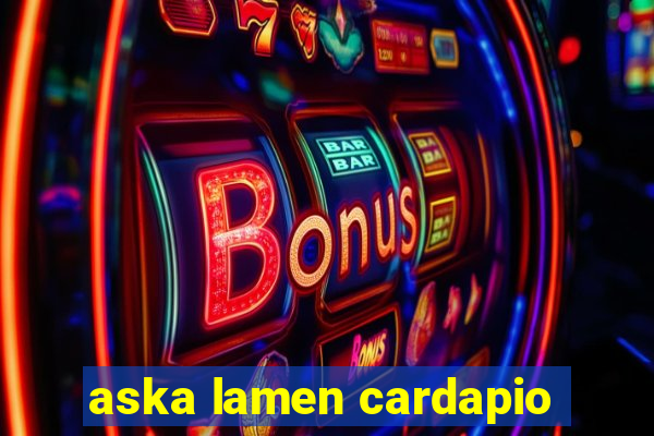 aska lamen cardapio